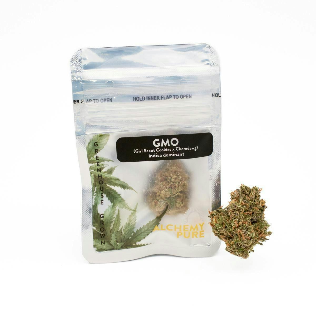 Dime Bag | GMO | Buds | 0.7g by Alchemy Pure