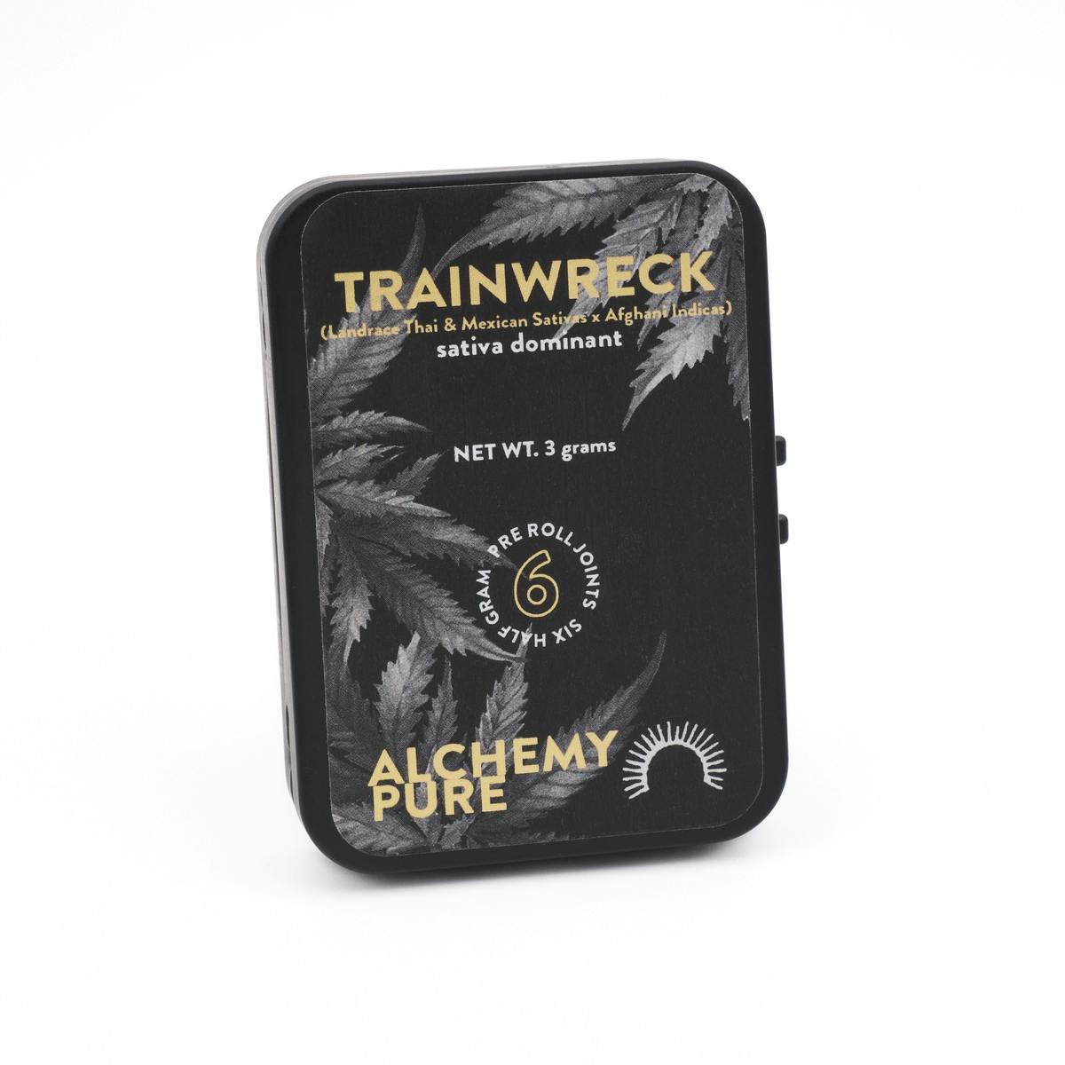 Trainwreck pre roll 6pk by Alchemy Pure