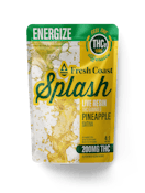 Fresh Coast Splash | Pineapple | 4:1 THC:THCv Gummies | 200mg
