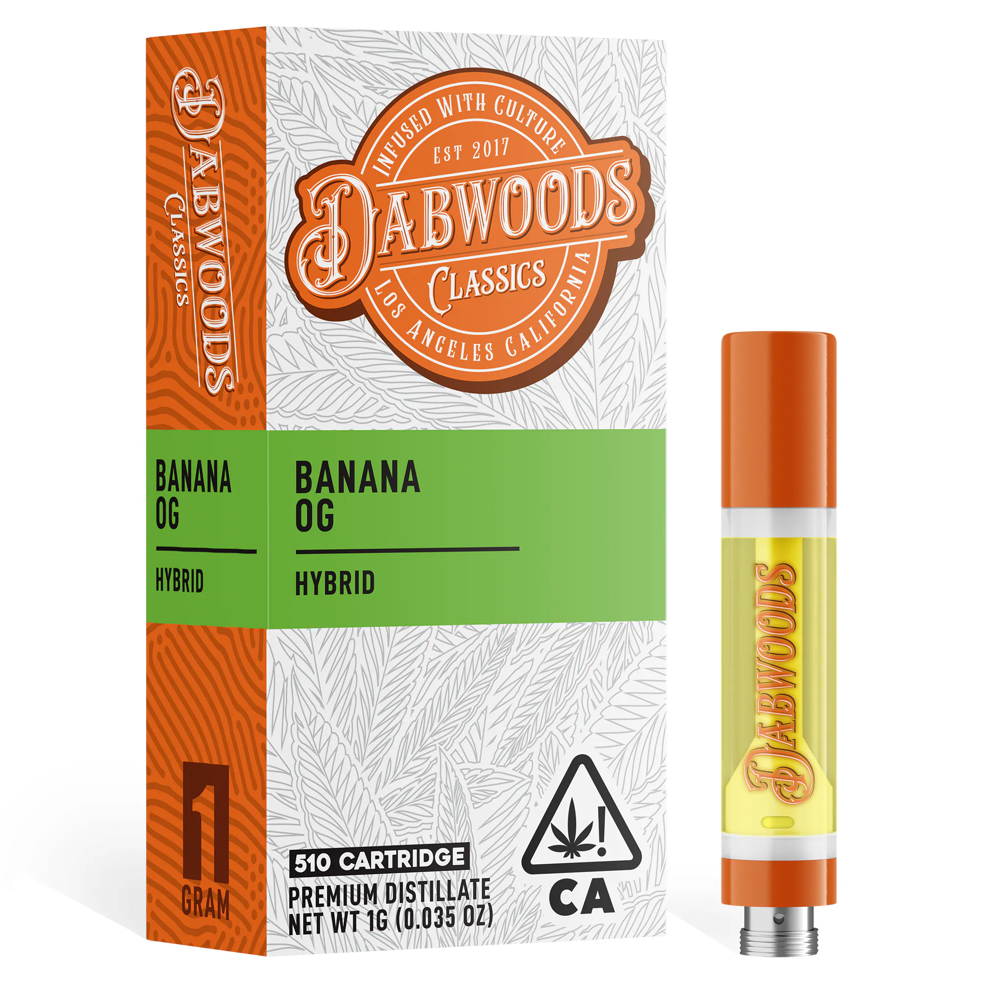 Dabwoods - DABWOODS - CARTS - BANANA OG (H)1g Main Image