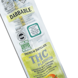 THC Platinum Distillate | Lemon Kush | Hybrid | 7 x 1g