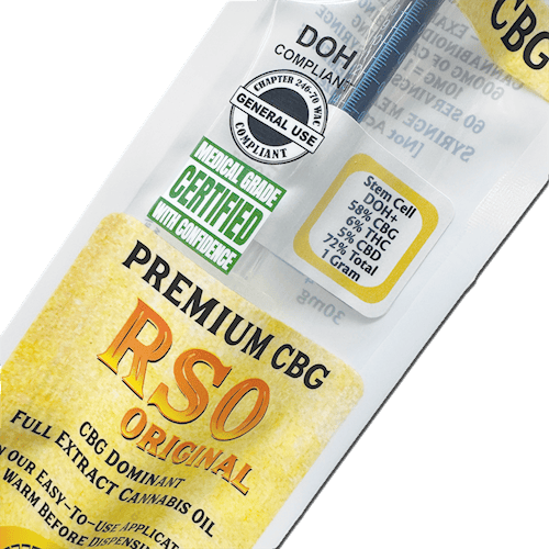 CBG RSO Original | Stem Cell CBG | Hybrid | 1g