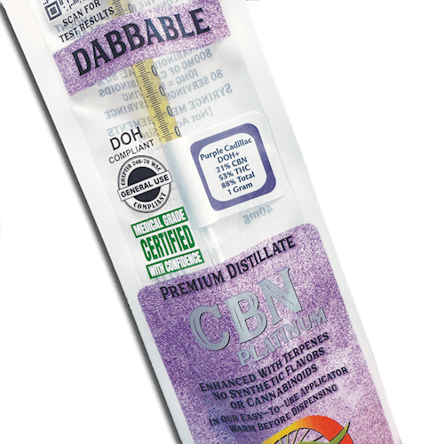 CBN Platinum Distillate | Purple Cadillac CBN | Hybrid | 1g