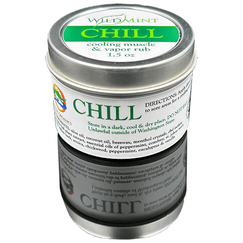 Wild Mint Salve | CBD Chill | Mixed | CBD, THC, CBG | 1.5oz