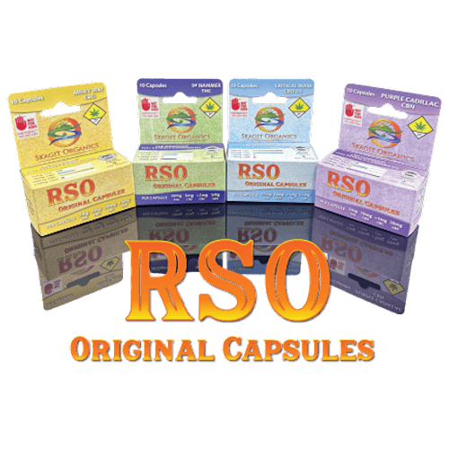 Capsules RSO Original | Pine Tsunami 10:1 | CBD | 10 Pack