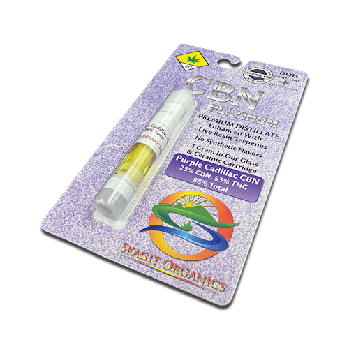 Vape CBN Platinum | Purple Cadillac CBN | CBN | 1g by Skagit Organics