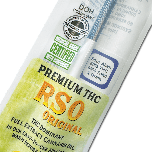 THC RSO Original | Sour Alien | Indica | 1g