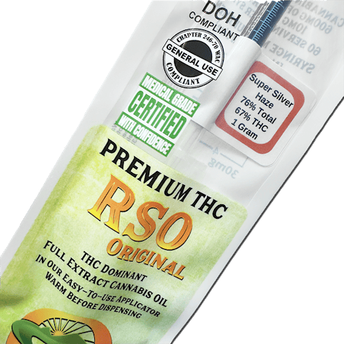 THC RSO Original | Super Silver Haze | Sativa | 1g