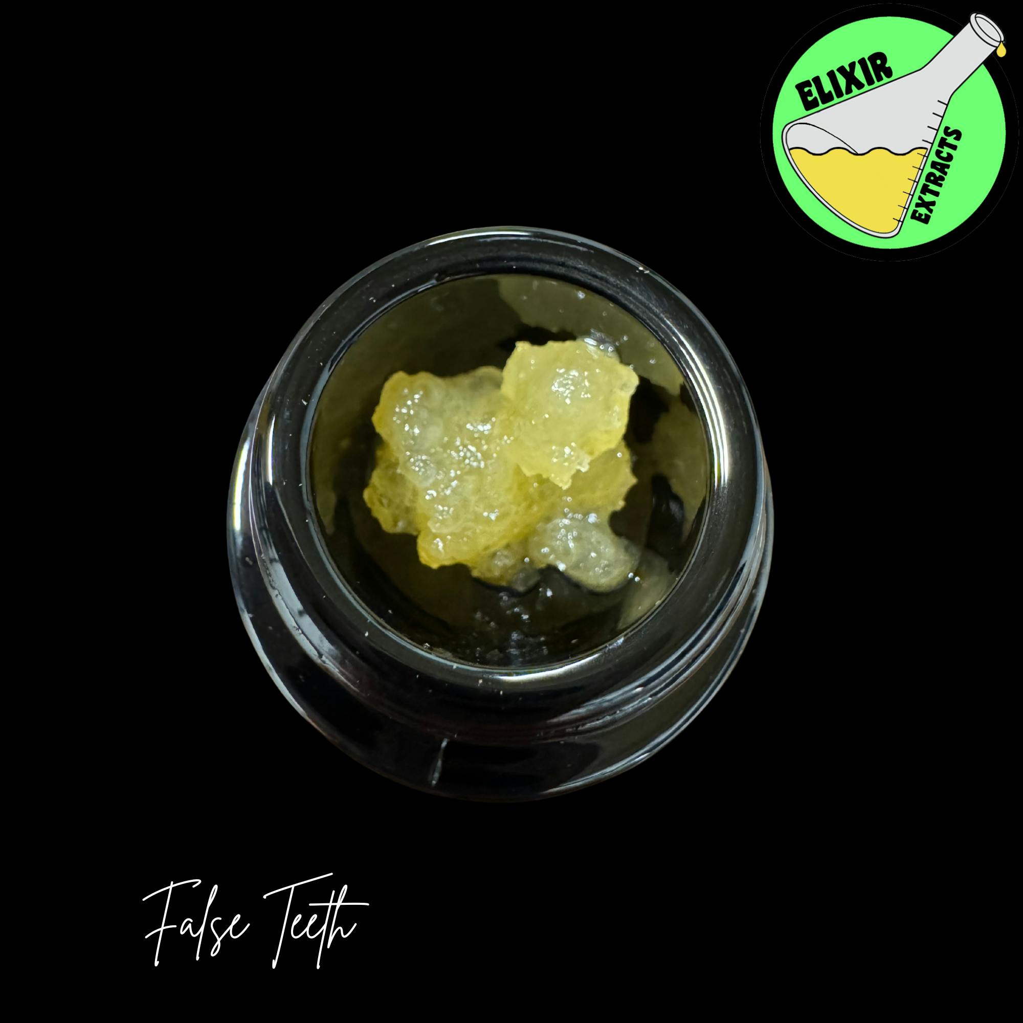 False Teeth Cured Resin (1G) - Elixir Extracts