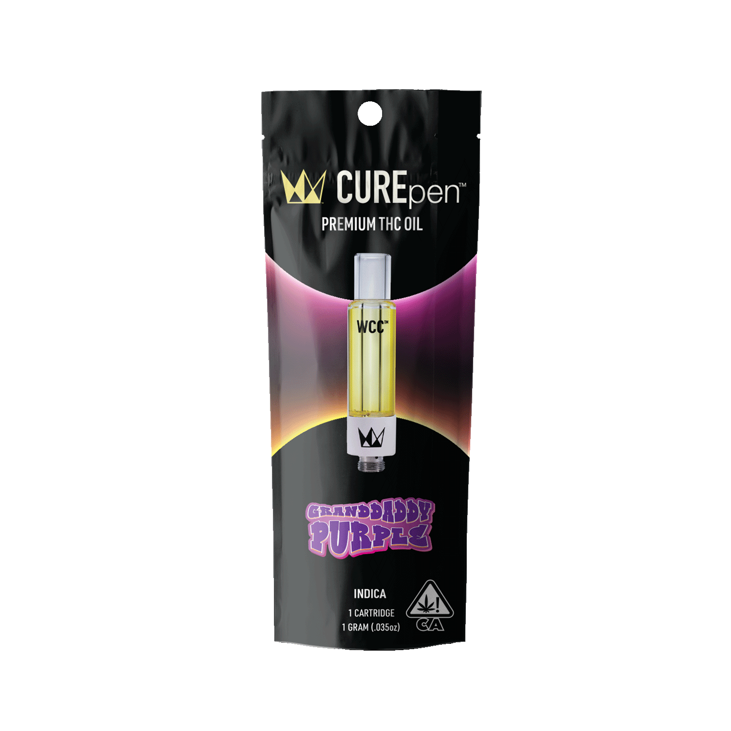 Granddaddy Purple CUREpen Cartridge - West Coast Cure