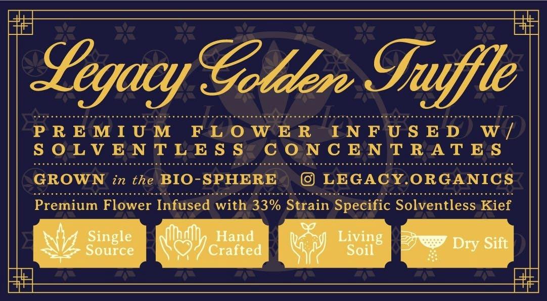 Legacy Organics | Golden Truffle | Coyote Kush