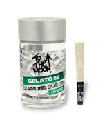 TO THE MOON | Gelato 51 | Diamond Dusted | 0.7G 5Pk Infused Prerolls