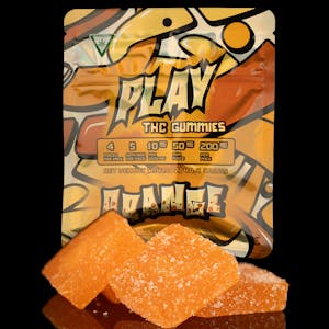 Play Michigan - Play | Orange | 200mg | Gummies Hash Rosin