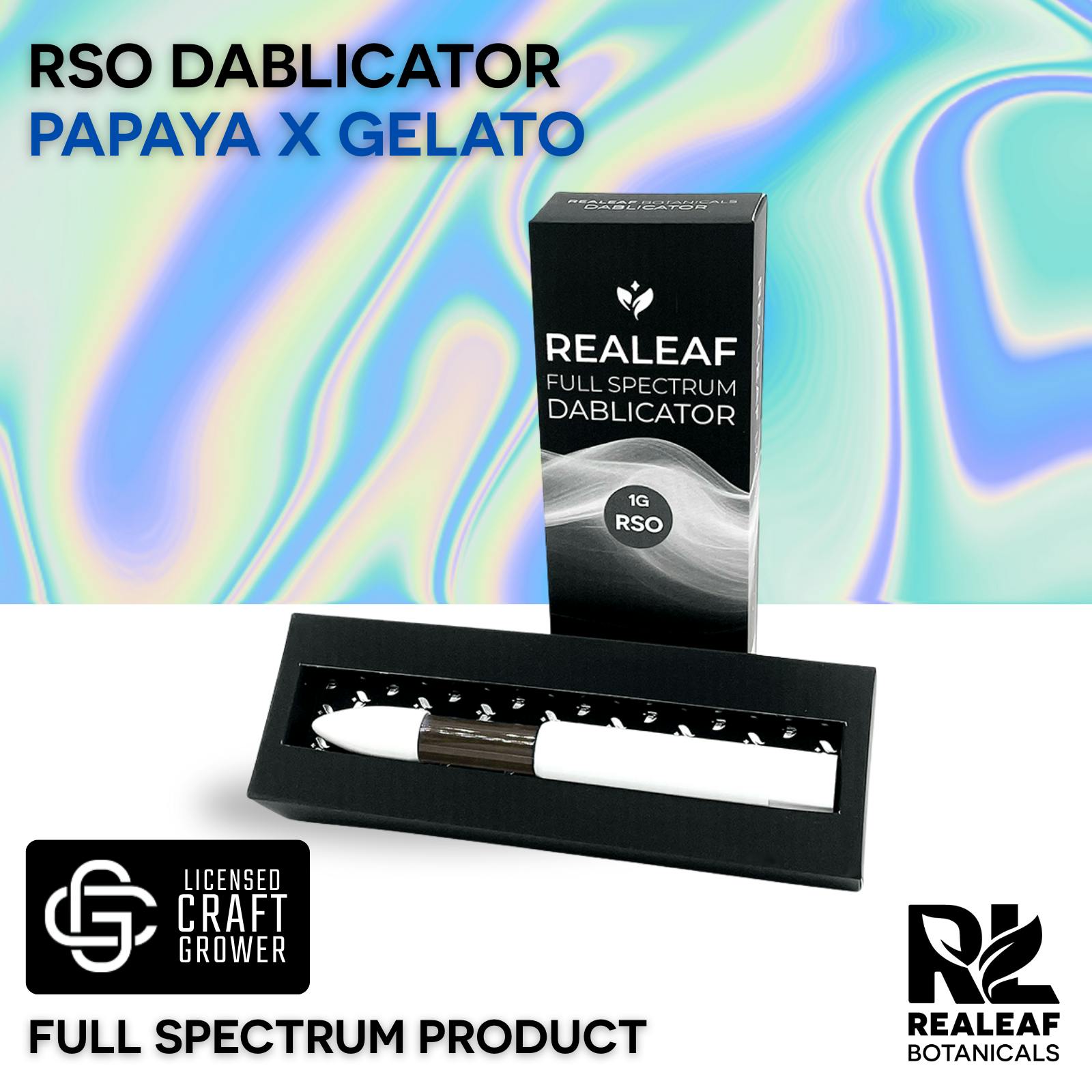 Realeaf RSO Dablicator 1.0g - Realeaf Botanicals