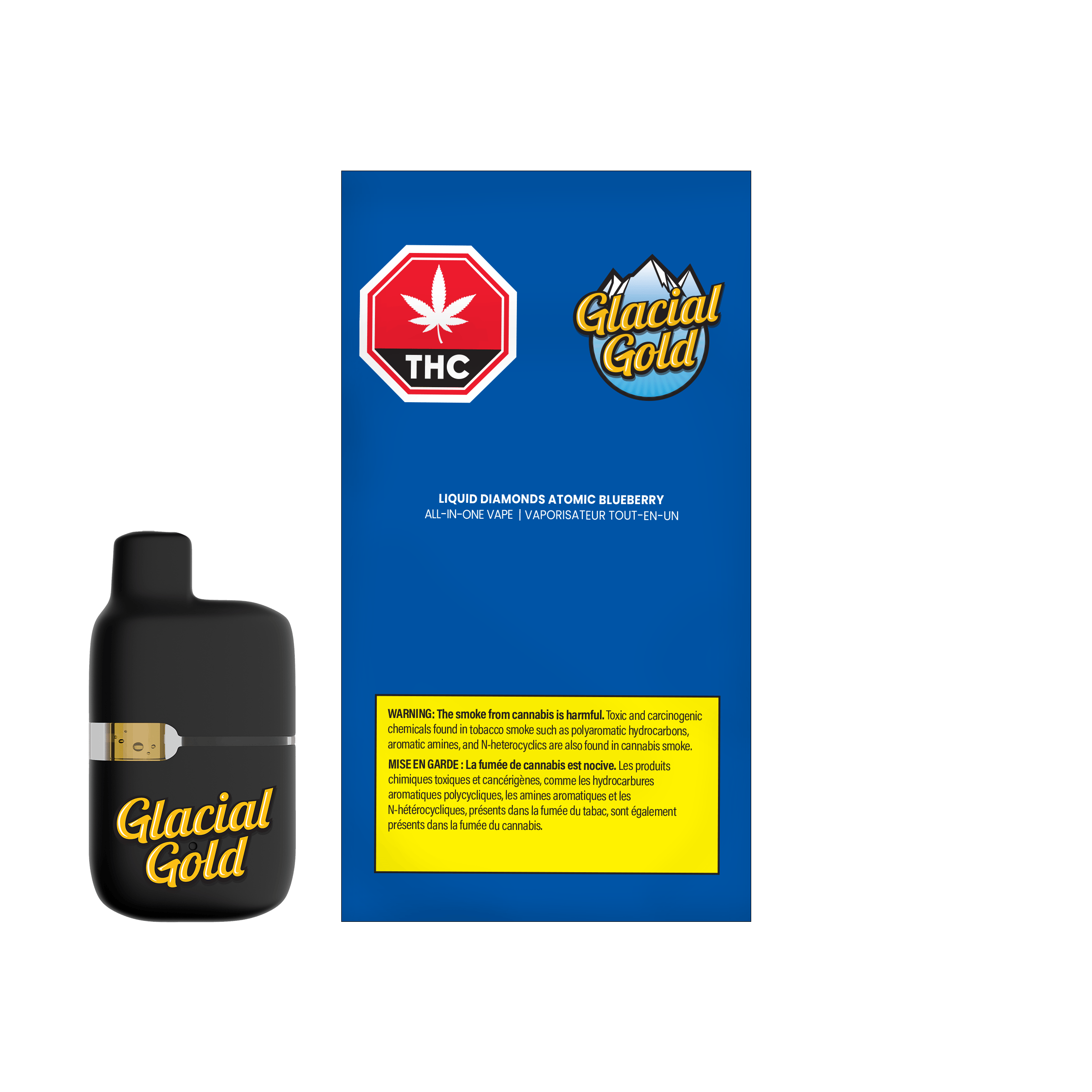 Liquid Diamonds Atomic Blueberry | 0.95g AIO