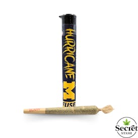 Secret Stash | Infused Donut Pre Roll | Hurricane M | 1.2g