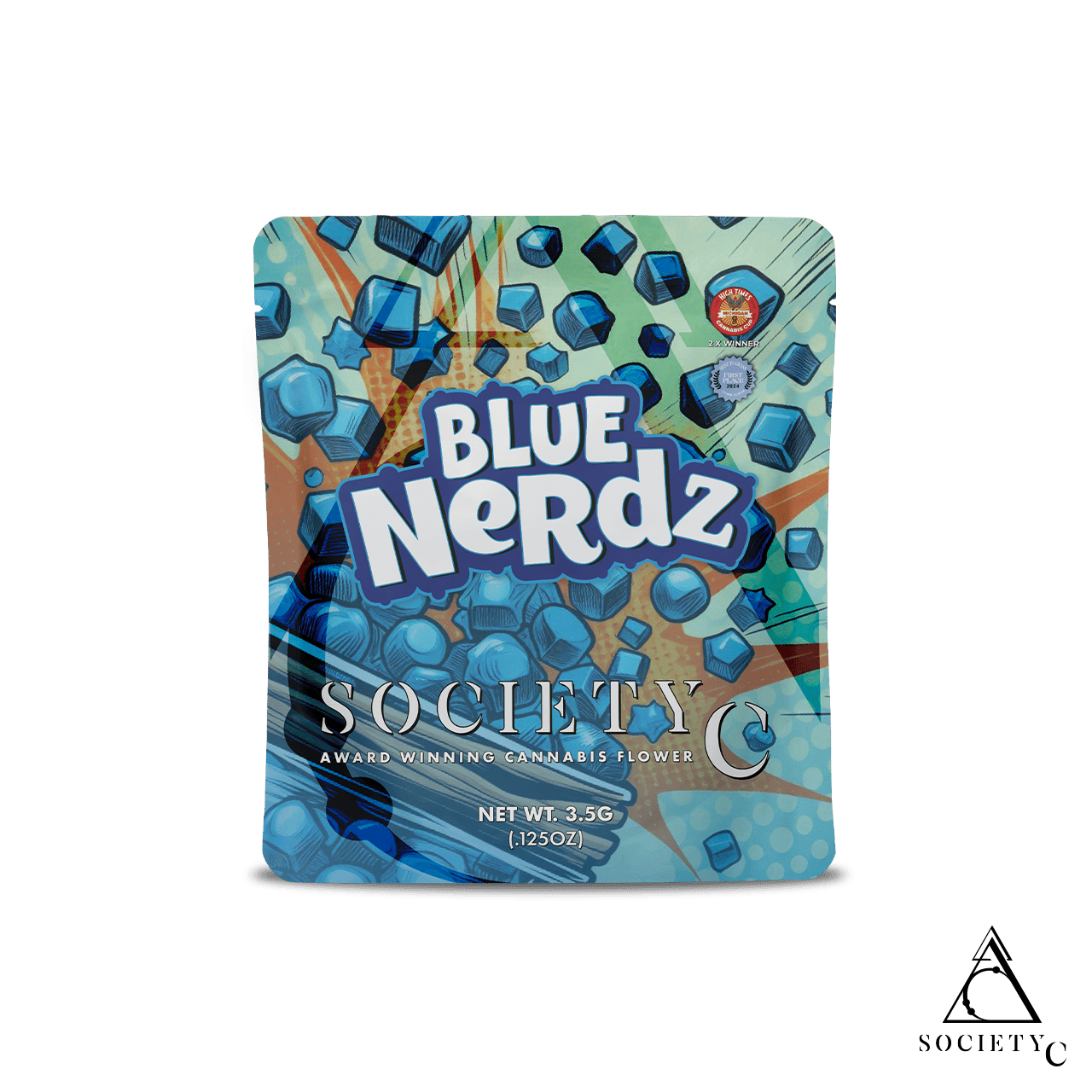 Blue Nerdz | Buds | 3.5g by Society C