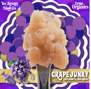 ICE KREAM HASH CO. - IKHCO x True Organics | Grape Junky | Live Rosin | 1g