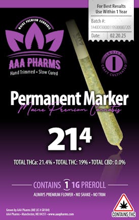 Permanent Marker - 1g Pre Roll