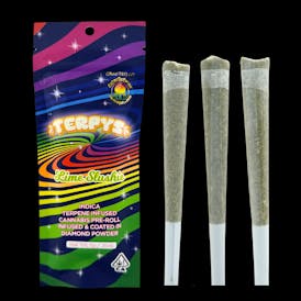 Creme De Canna Terpys Diamond Infused Pre Roll Lime Slushie 3g (I)