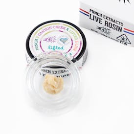 Fatso Peach Runtz Tier 4 Live Rosin Cold Cure Badder (1g)