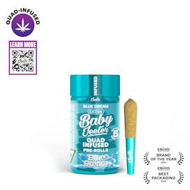 Baby Jeeter | Quad-Infused - Blue Dream
