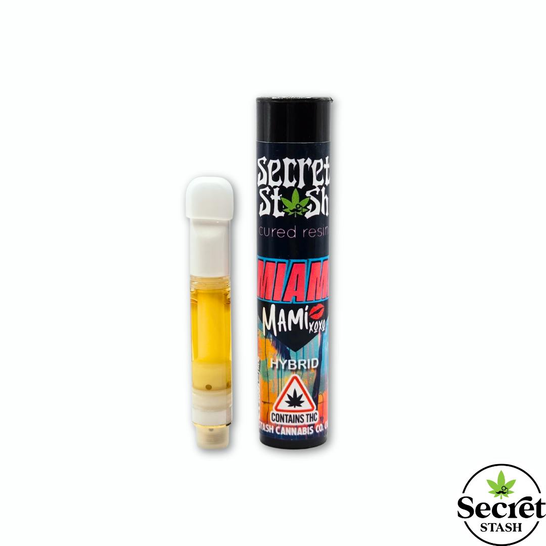 Secret Stash | Cured Resin Cart | Miami Mami | 1g by Secret Stash