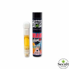 Secret Stash | Cured Resin Cart | Miami Mami | 1g