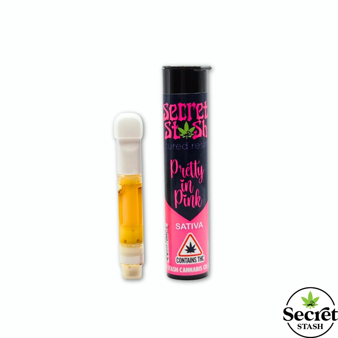 Secret Stash | Cured Resin Cart | Pretty in Pink | 1g by Secret Stash