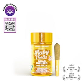 Baby Jeeter | Quad-Infused - Mango Sherbet