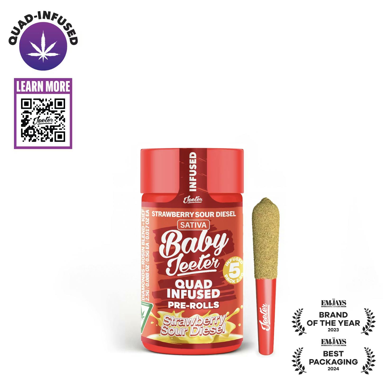 Jeeter — Strawberry Sour Diesel
