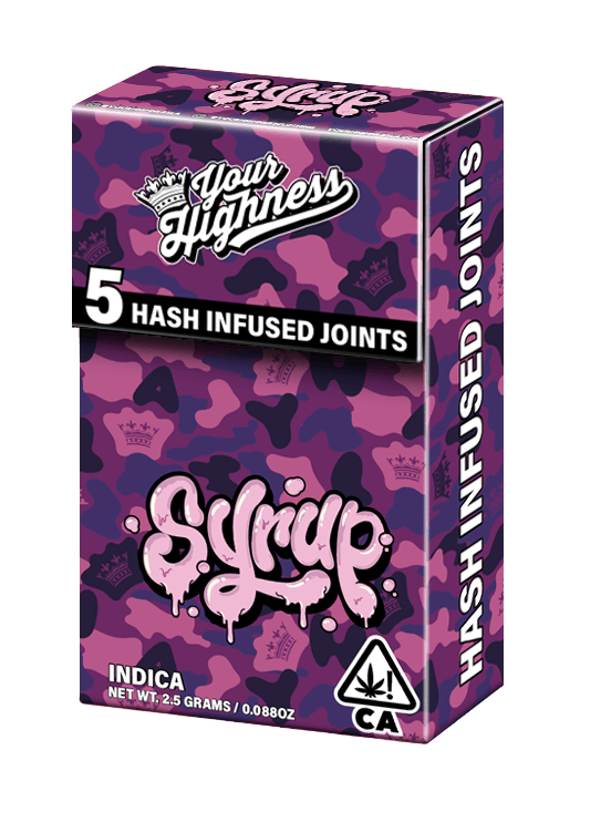 Syrup – Live Hash Infused Pre-Rolls (5 Pack)