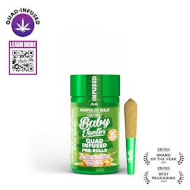 Baby Jeeter | Quad-Infused - Acapulco Gold