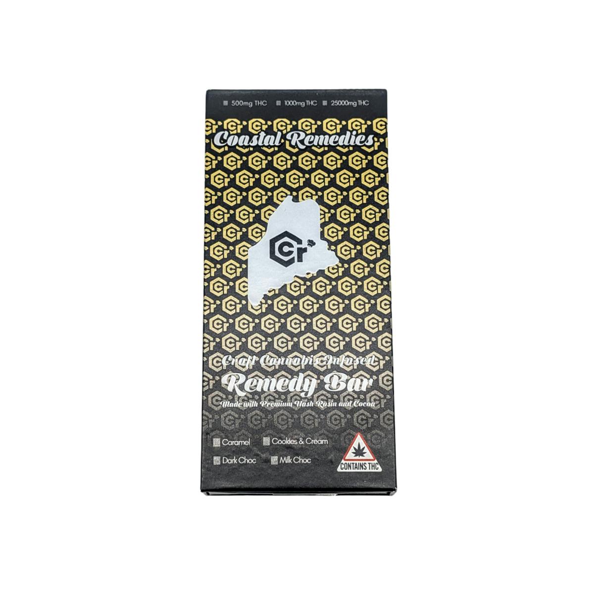 100mg Hash Rosin Dark Chocolate Bar | Coastal Remedies by Coastal Remedies