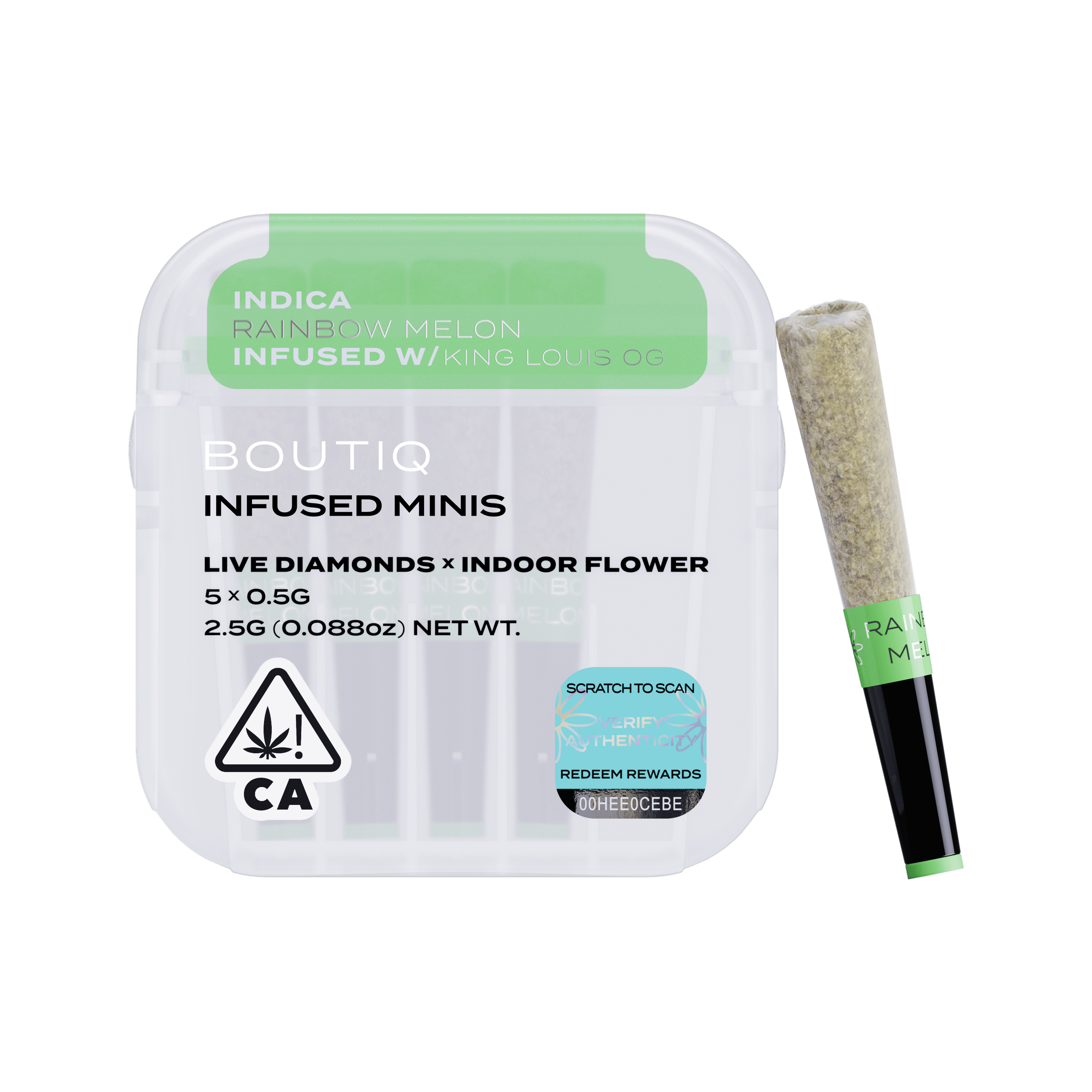 BOUTIQ: Rainbow Melon + King Louis OG