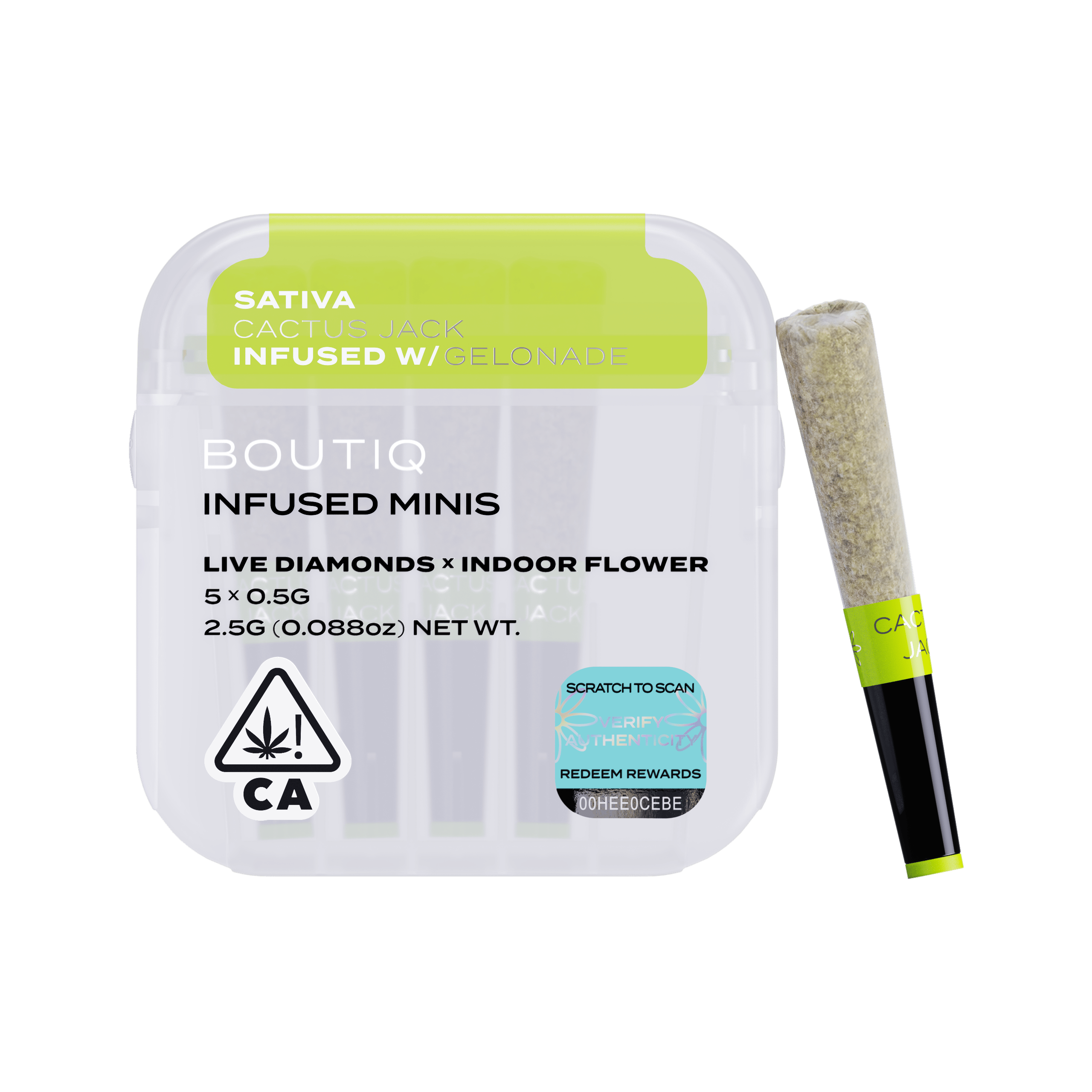 Cactus Jack x Gelonade | Diamond Infused Minis | 0.5g each | 5pk