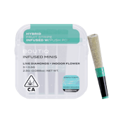 Boutiq - Fruit Stripe x Push Pop H - Diamond Infused Preroll 5pk - 2.5g