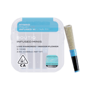 Boutiq - Italian Ice x Star fruit H - Diamond Infused Preroll 5pk - 2.5g