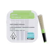 BTQ | NYC Sour x Lemon Head | Live Diamond Infused Pre Rolls (5 pack) 2.5g