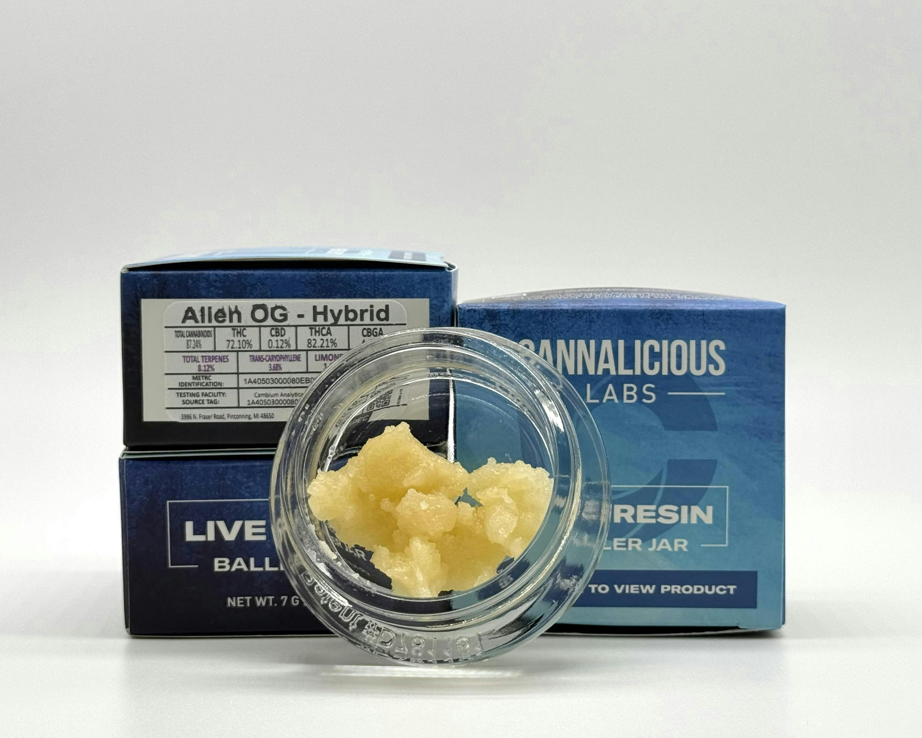 Alien OG | Live Resin Badder | 7g by Cannalicious Labs