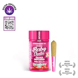 Baby Jeeter | Quad-Infused - Strawberry SC