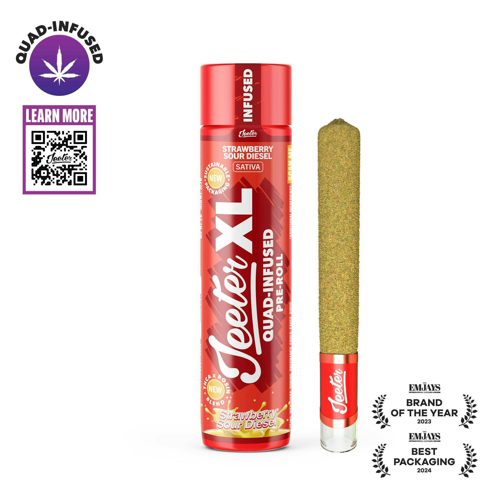 Jeeter — Strawberry Sour Diesel