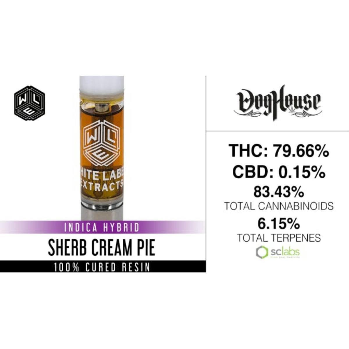 White Label Extracts: Sherb Cream Pie
