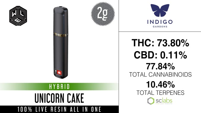 In One Live Resin Cartridge