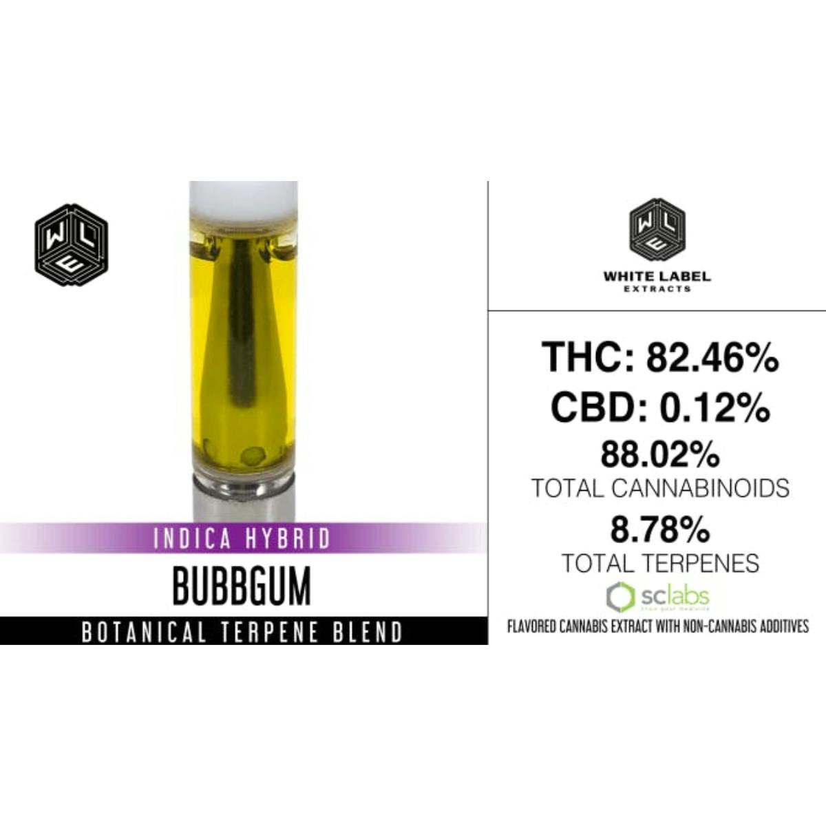 White Label Extracts: Bubblegum Kush