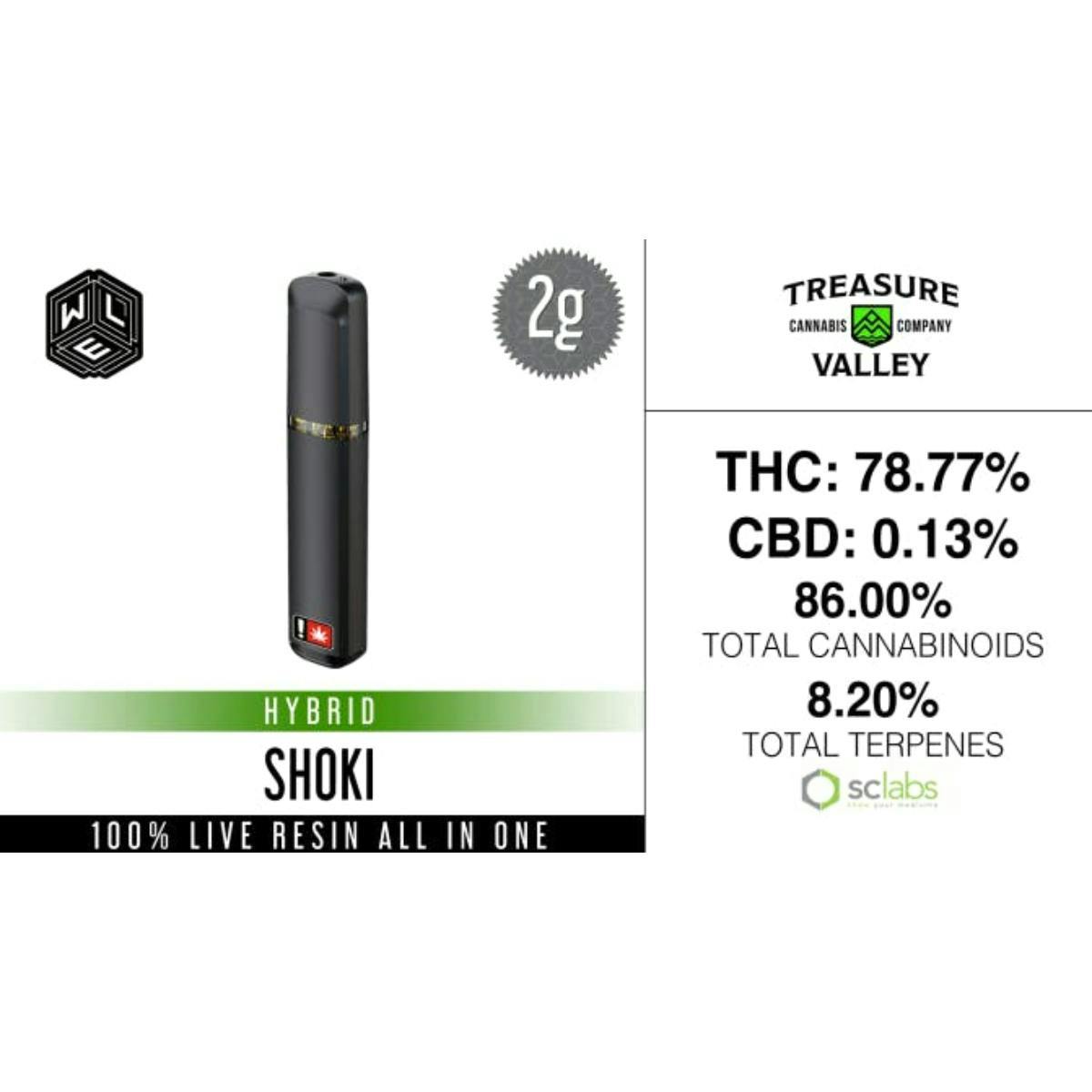 Shoki | Live Resin Disposable | 2g