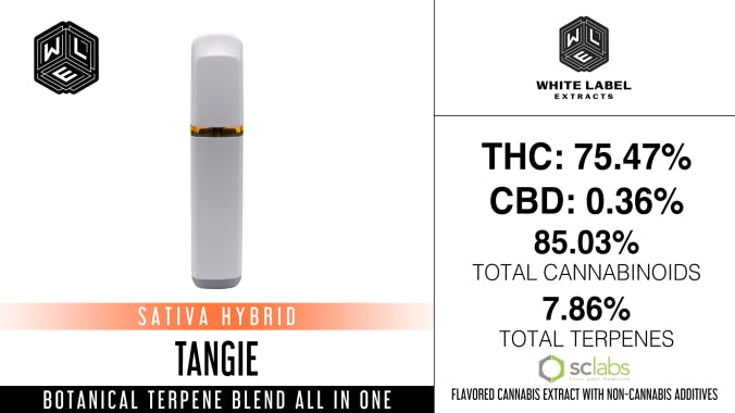 WLE | Tangie | All-In-One Botanical Terpene Blend Cartridge (1g)