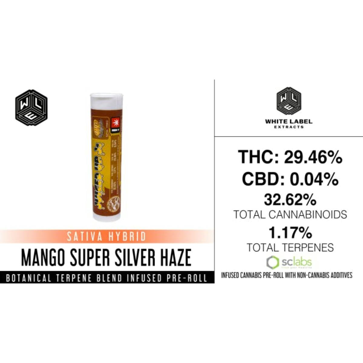 White Label Extracts: Mango Super Silver Haze