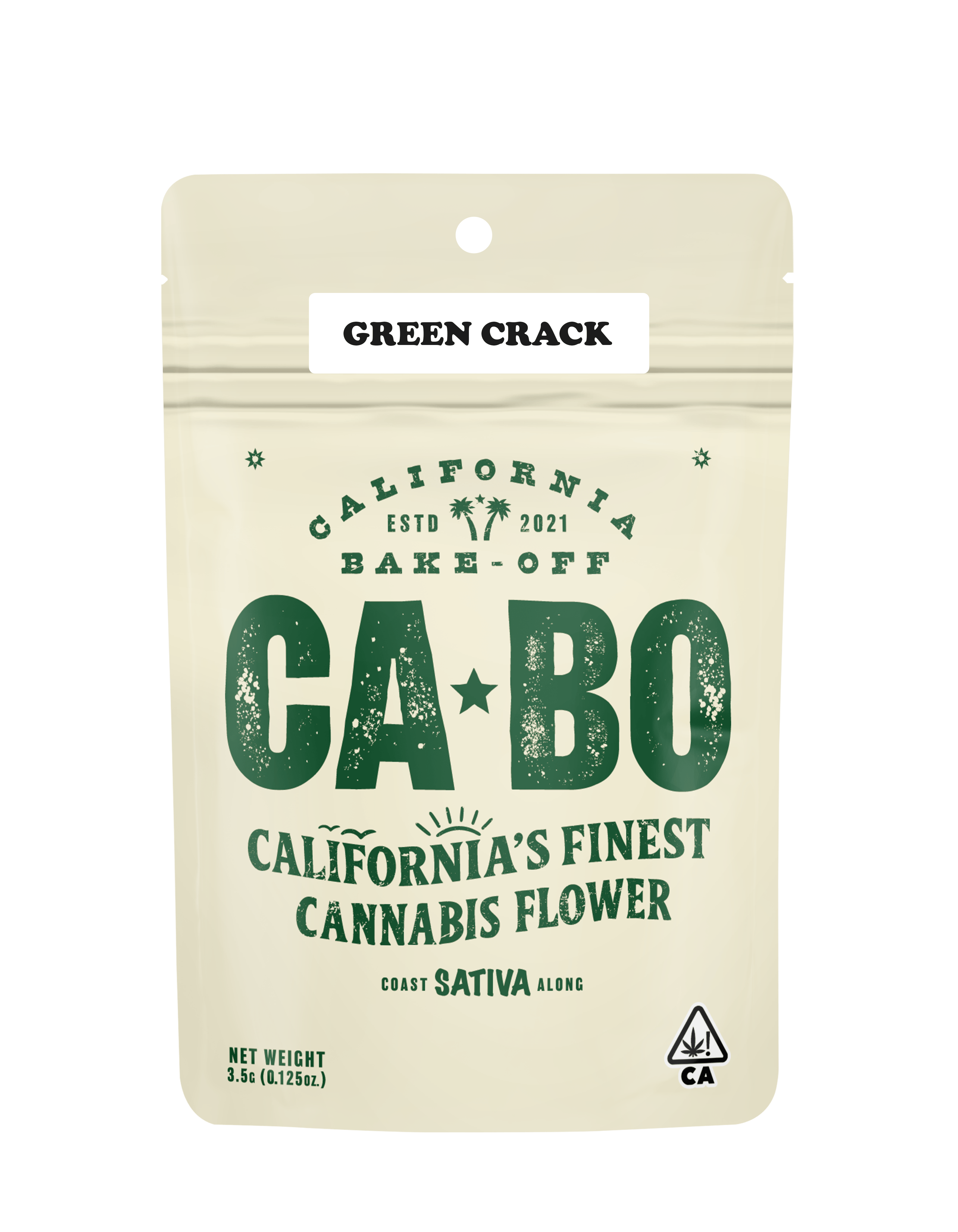 CABO | Green Crack | Smalls | 3.5g
