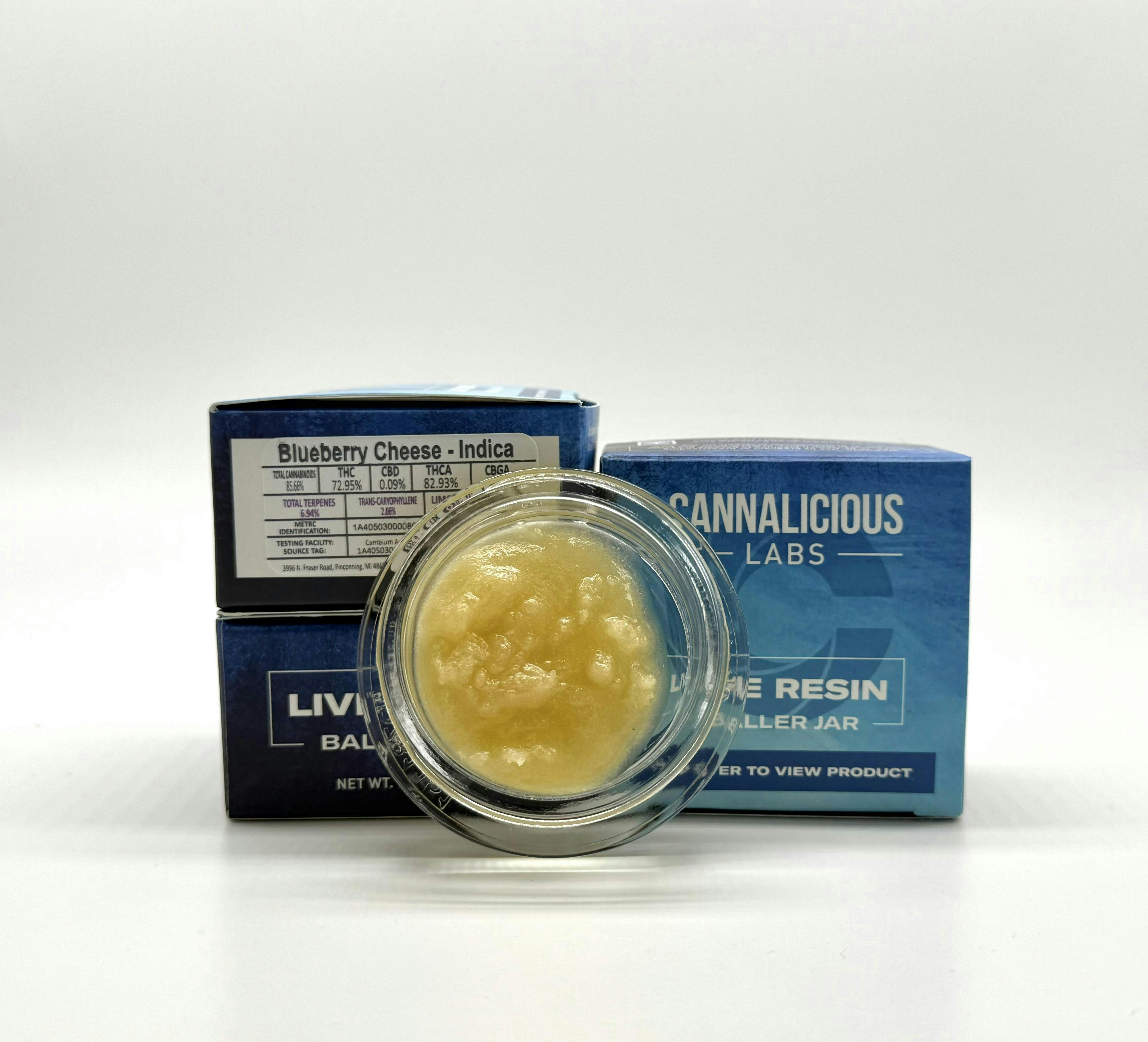Blueberry Cheese | Live Resin Badder | 7g